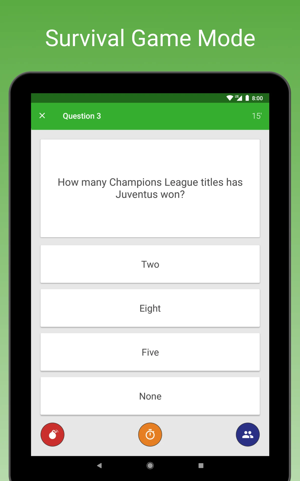 Soccer Fan Quiz screenshot