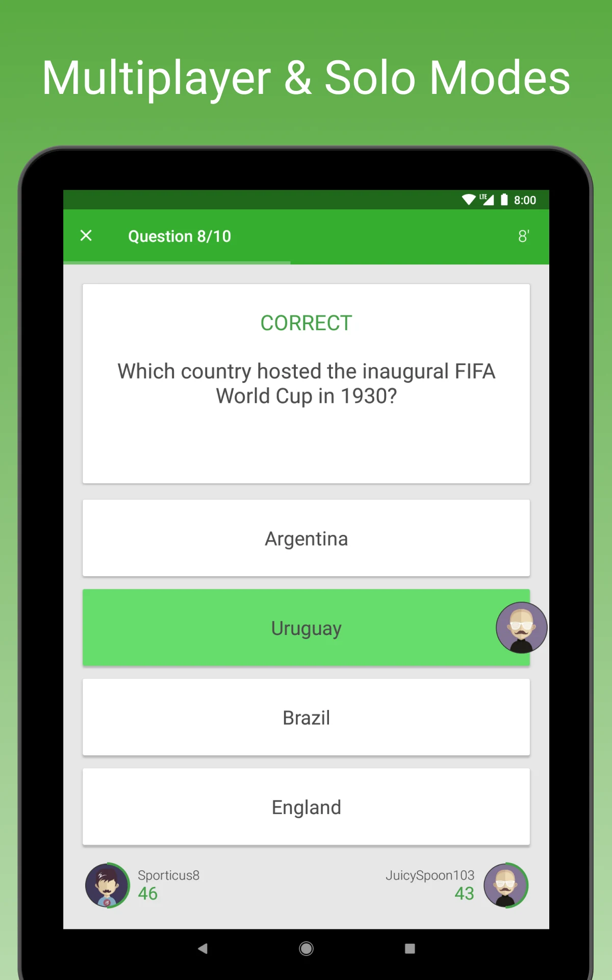 Soccer Fan Quiz screenshot