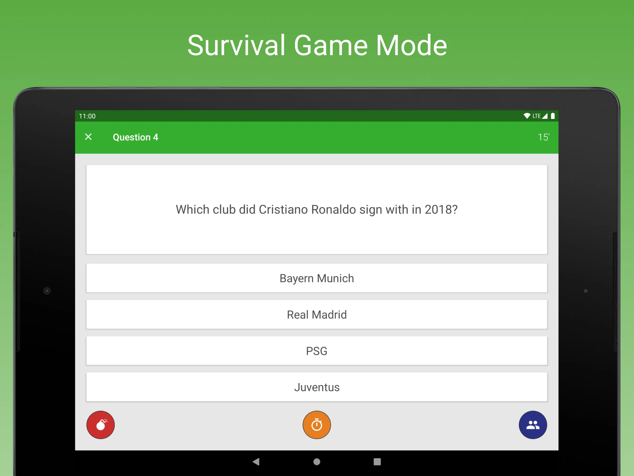 Soccer Fan Quiz screenshot